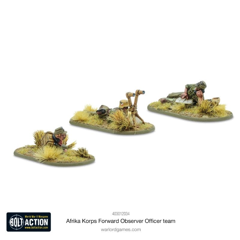 Warlord Games Miniatures Bolt Action - German - Afrika Korps - Forward Observer Team