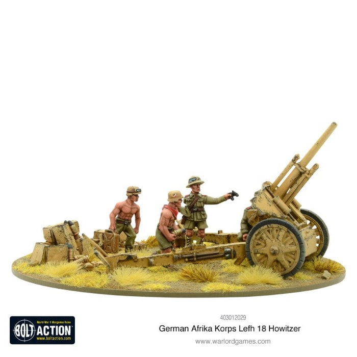 Bolt Action - German - Afrika Korps - LeFH 18/40 10.5cm Howitzer