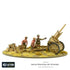 Warlord Games Miniatures Bolt Action - German - Afrika Korps - LeFH 18/40 10.5cm Howitzer