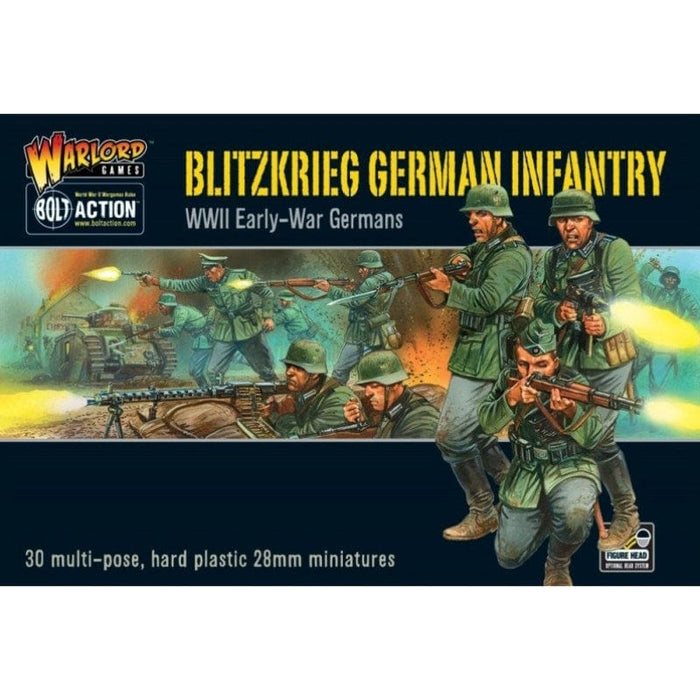 Bolt Action - German - Blitzkrieg German Infantry (Plastic)