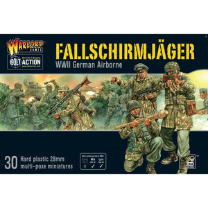 Warlord Games Miniatures Bolt Action - German - Fallschirmjager Infantry (Plastic)