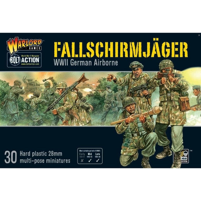 Bolt Action - German - Fallschirmjager Infantry (Plastic)