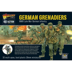Warlord Games Miniatures Bolt Action - German - German Grenadiers Infantry (Plastic)