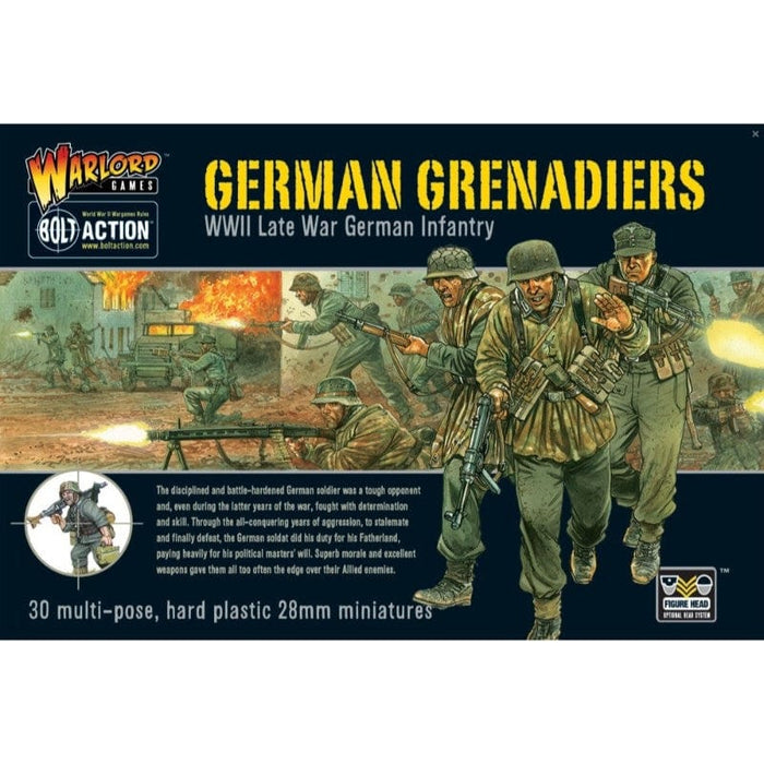 Bolt Action - German - German Grenadiers Infantry (Plastic)