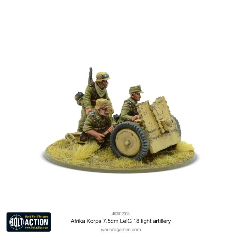 Warlord Games Miniatures Bolt Action - German - German Heer - 75mm leIG 18 Light Artillery (Winter)