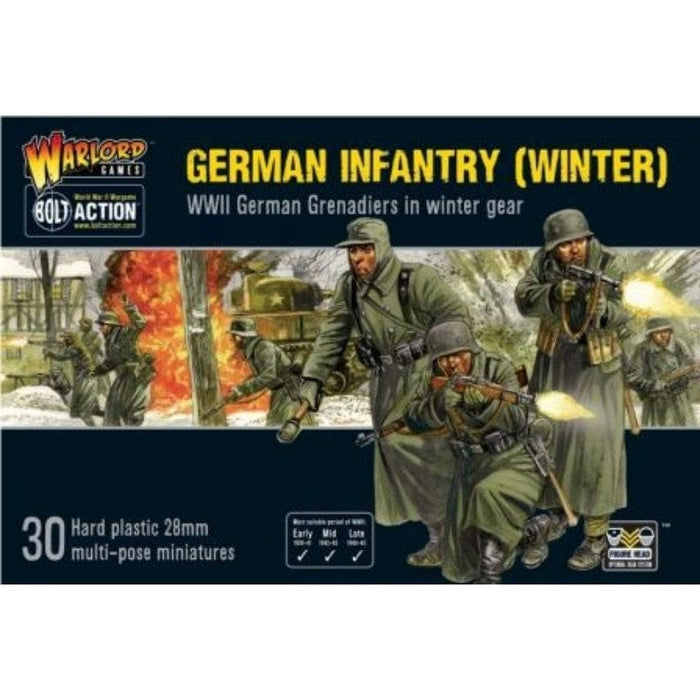 Bolt Action - German - German Infantry (Winter) (Plastic)