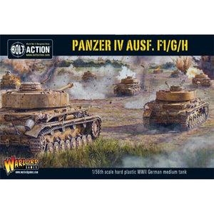 Warlord Games Miniatures Bolt Action - German - Panzer IV Ausf F1/G/H Medium Tank (Plastic)