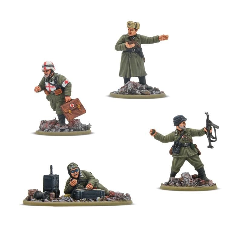 Warlord Games Miniatures Bolt Action - German - Veteran Infantry HQ