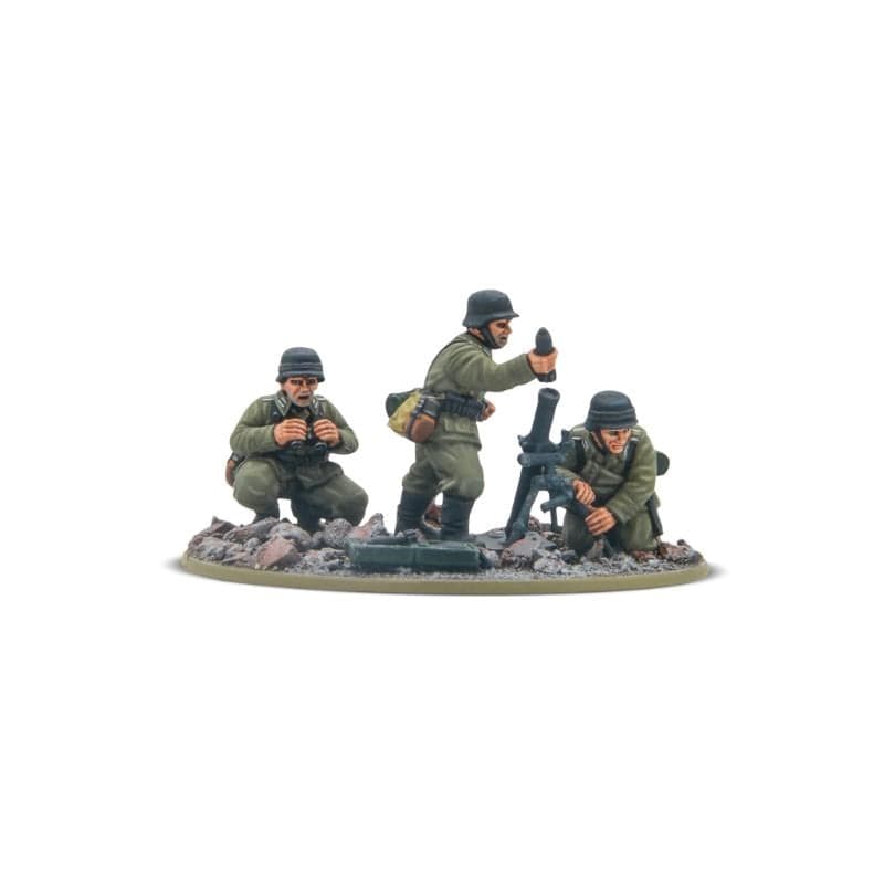 Warlord Games Miniatures Bolt Action - German - Veteran Infantry Medium Mortar Team