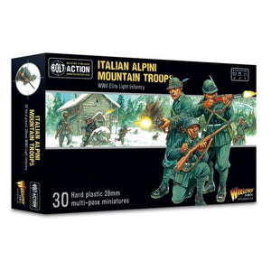 Warlord Games Miniatures Bolt Action - Italy -  Alpini Mountain Troops (Plastic)