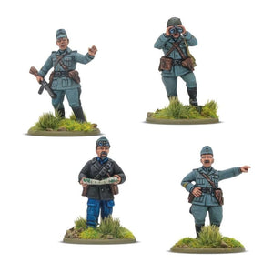 Warlord Games Miniatures Bolt Action - Italy - Army Platoon Commanders