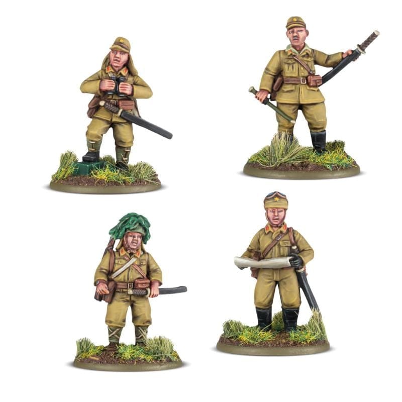 Warlord Games Miniatures Bolt Action - Japanese - Platoon Commanders