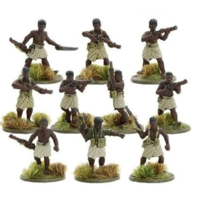 Bolt Action - Papuan Infantry Battalion Section