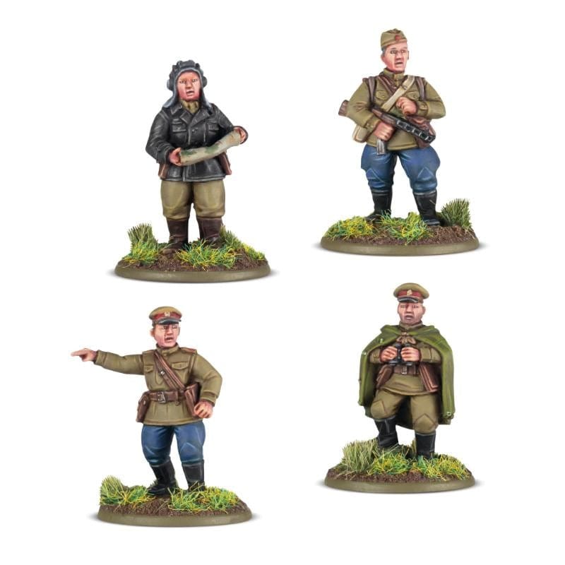 Warlord Games Miniatures Bolt Action - Soviet - Platoon Commanders