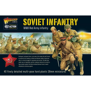 Warlord Games Miniatures Bolt Action - Soviet - Soviet Infantry (Plastic)