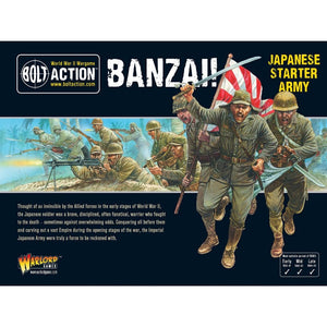 Warlord Games Miniatures Bolt Action - Starter Army - Banzai! Japanese Army