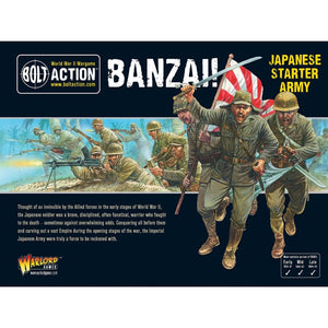 Warlord Games Miniatures Bolt Action - Starter Army - Banzai! Japanese Army
