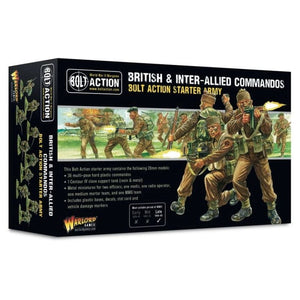 Warlord Games Miniatures Bolt Action - Starter Army - British & Inter-Allied Commandos