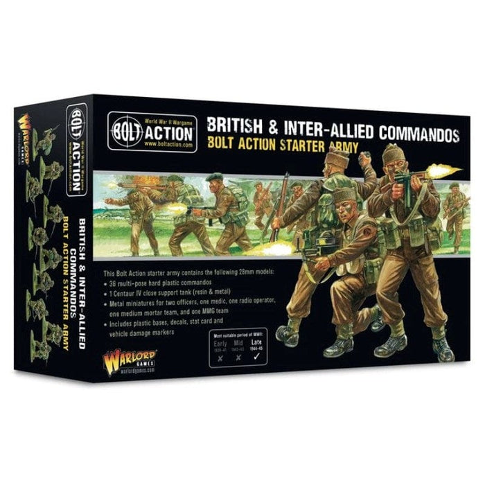 Bolt Action - Starter Army - British & Inter-Allied Commandos