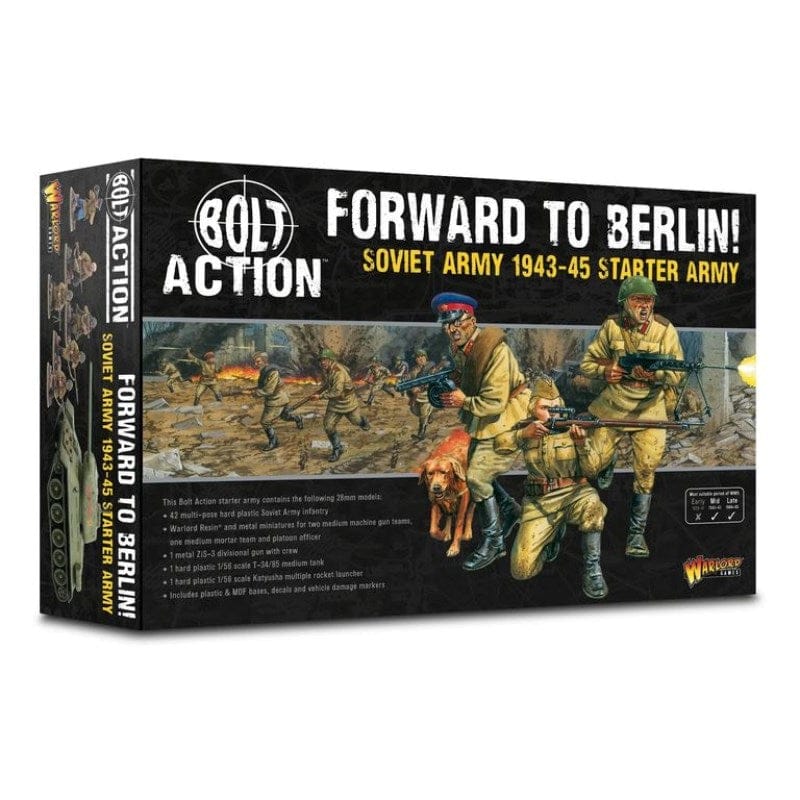 Warlord Games Miniatures Bolt Action - Starter Army - Forward To Berlin! Soviet Army (1943-45)
