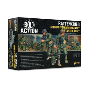 Warlord Games Miniatures Bolt Action - Starter Army - Rattenkrieg German Veteran Infantry