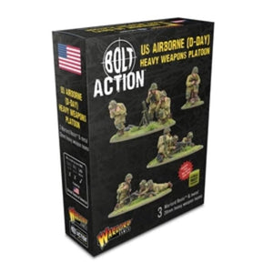 Warlord Games Miniatures Bolt Action - United States - Airborne (D-Day) Heavy Weapons Platoon