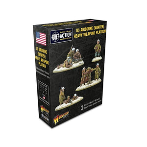 Warlord Games Miniatures Bolt Action - United States - Airborne Heavy Weapons Platoon (Winter)