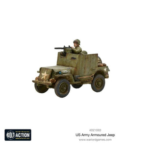 Warlord Games Miniatures Bolt Action - United States - Army Armoured Jeep