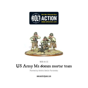Warlord Games Miniatures Bolt Action - United States - US Army 60mm Mortar Team