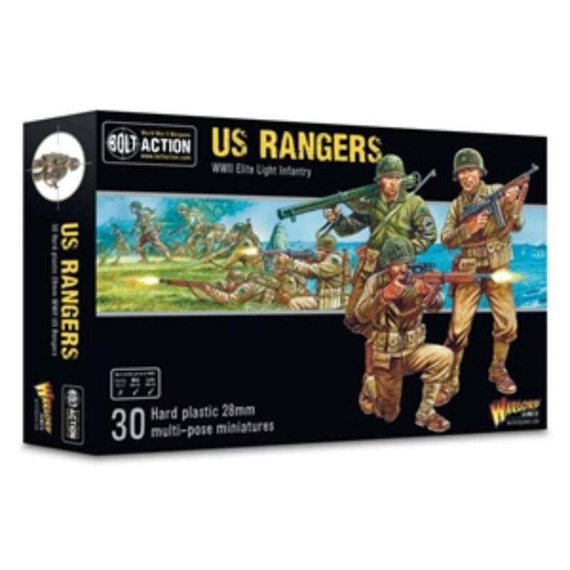 Warlord Games Miniatures Bolt Action - United States - US Rangers (Plastic)