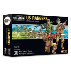 Warlord Games Miniatures Bolt Action - United States - US Rangers (Plastic)