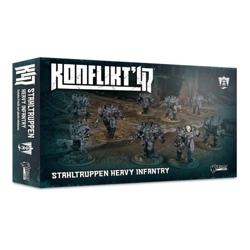 Warlord Games Miniatures Konflikt '47 - Axis Stahltruppen Heavy Infantry