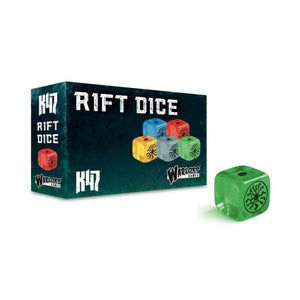 Warlord Games Miniatures Konflikt '47 - Rift Dice - Green