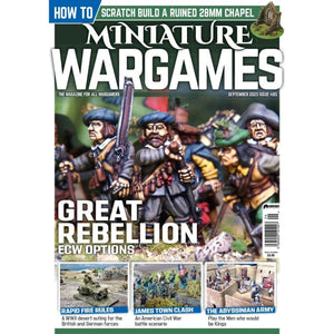 Warners Group Publications Fiction & Magazines Miniature Wargames Issue 485