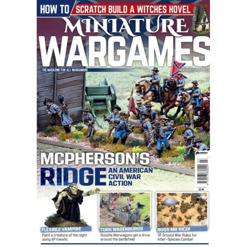 Warners Group Publications Fiction & Magazines Miniature Wargames Issue 504