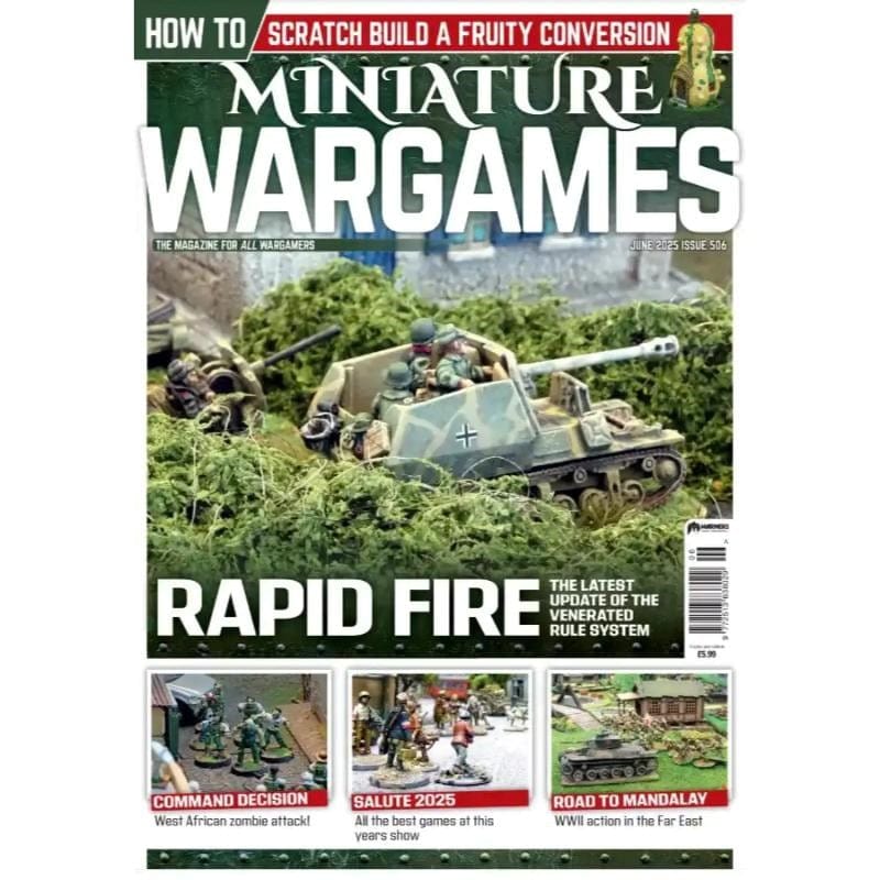Warners Group Publications Fiction & Magazines Miniature Wargames Issue 506
