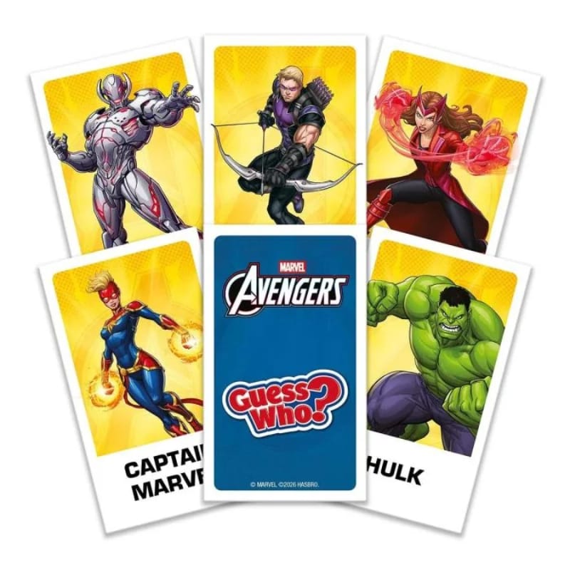 Winning Moves Australia Board & Card Games Guess Who - Marvel Avengers - Comic Version