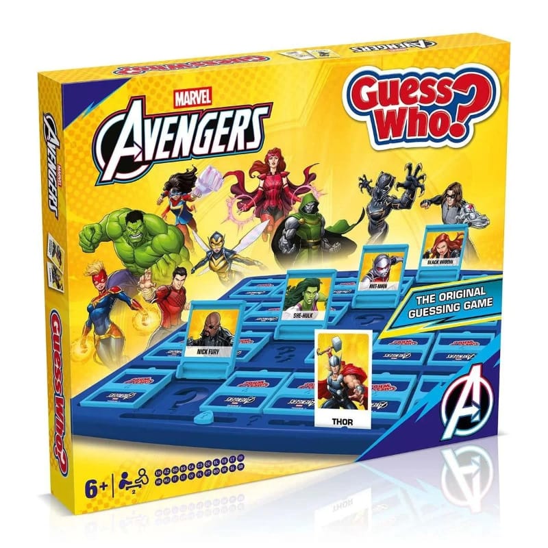 Winning Moves Australia Board & Card Games Guess Who - Marvel Avengers - Comic Version