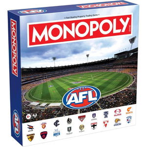 Winning Moves Australia Board & Card Games Monopoly - AFL (Refresh)