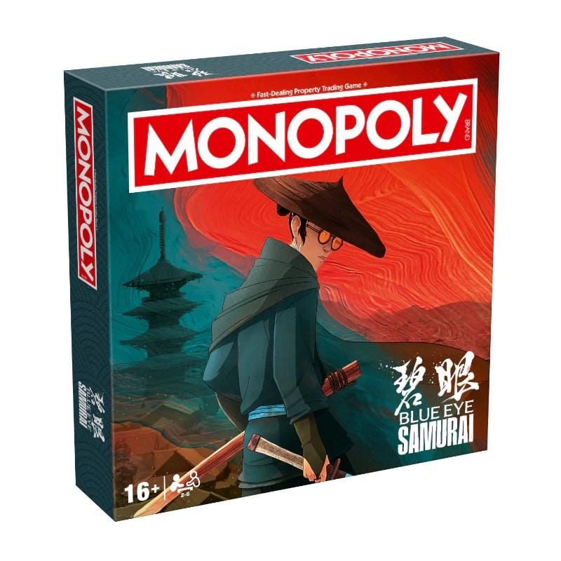 Winning Moves Australia Board & Card Games Monopoly - Blue Eye Samurai