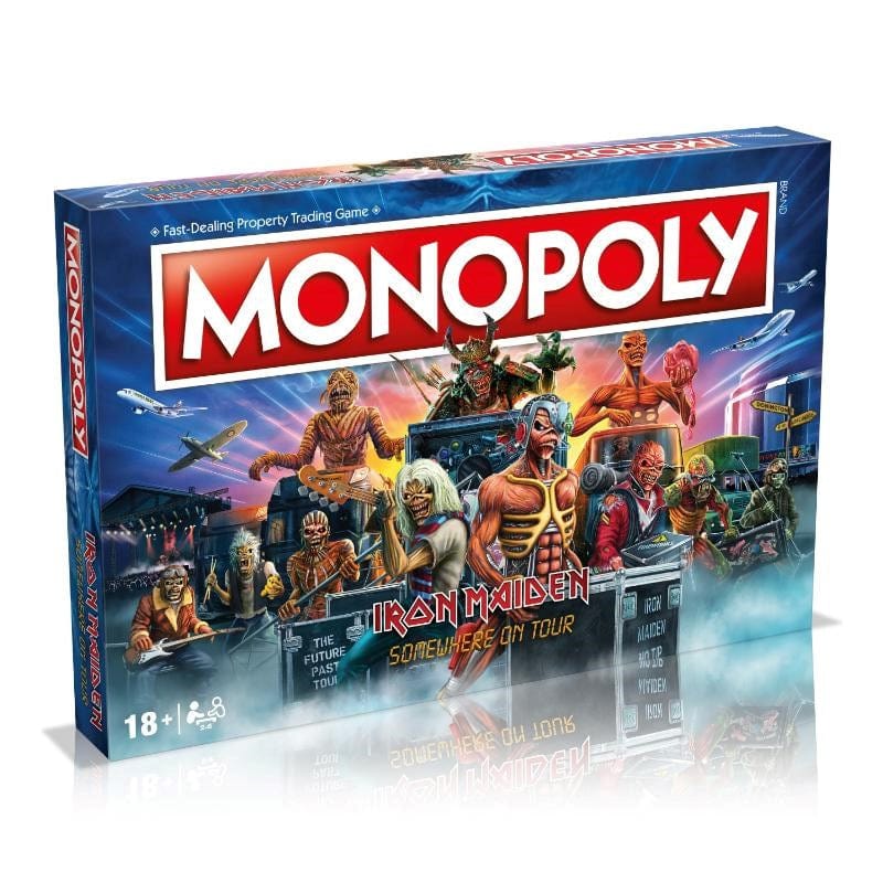 Winning Moves Australia Board & Card Games Monopoly - Iron Maiden