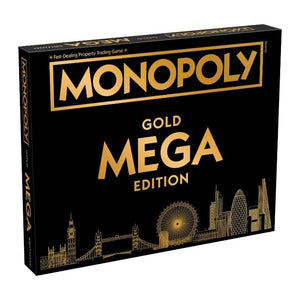 Winning Moves Australia Board & Card Games Monopoly - Mega GOLD Monopoly
