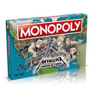 Winning Moves Australia Board & Card Games Monopoly - Metallica World Tour