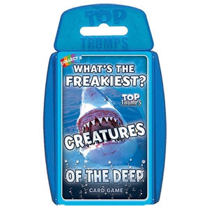 Winning Moves Australia Board & Card Games Top Trumps - Creatures of the Deep (2022 Refresh)