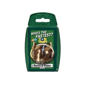 Winning Moves Australia Board & Card Games Top Trumps - Horses and Ponies