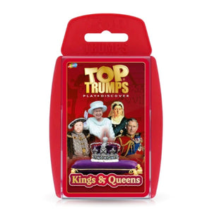 Winning Moves Australia Board & Card Games Top Trumps - Kings and Queens