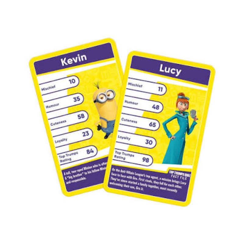 Winning Moves Australia Board & Card Games Top Trumps - Minions
