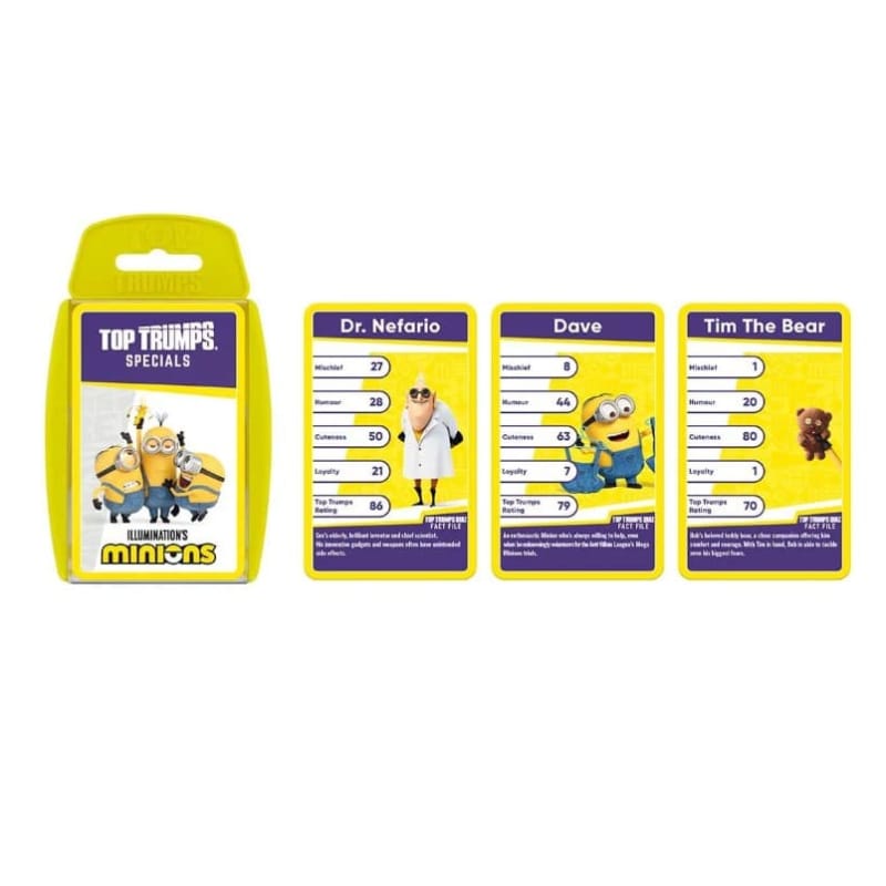 Winning Moves Australia Board & Card Games Top Trumps - Minions