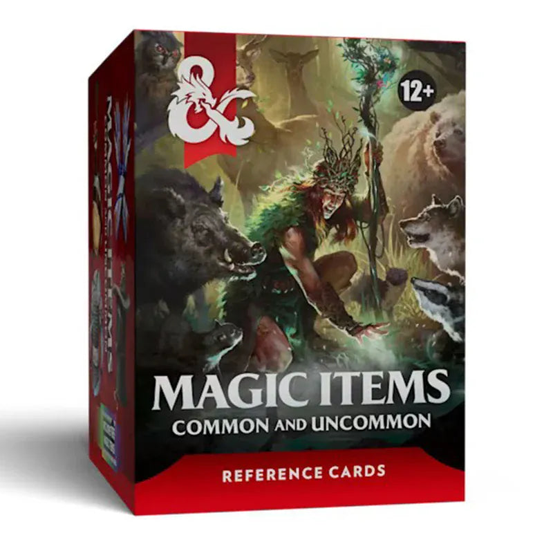 Wizards of the Coast Roleplaying Games D&D (2024) - Reference Cards - Magic Items - Common and Uncommon