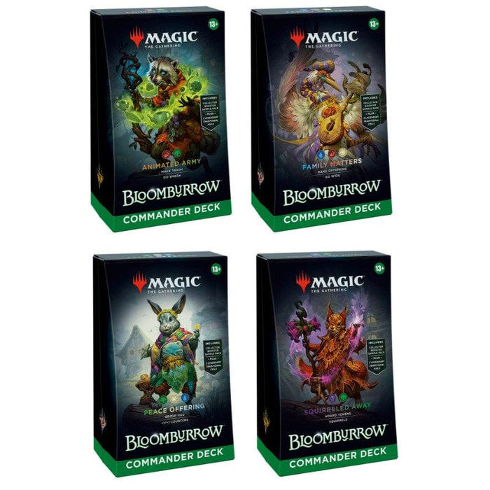 Magic: The Gathering - Bloomburrow - Commander Deck Display (4) (Preorder - 02/08/2024 release)